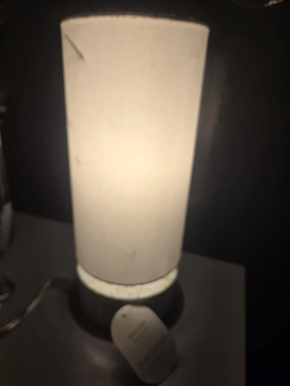 Faux Marble Lamp NEW